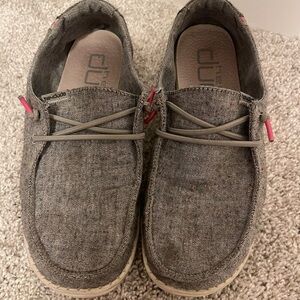 Hey Dude Gray Loafers Slip-On Casual Shoes